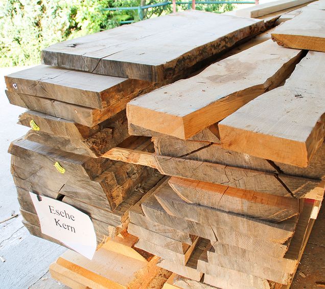 Motiv für Treppenstufen-Holz
